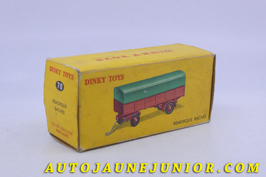 Le Dinky Toys Remorque Remorque bâchée est en vente sur Auto Jaune Junior ! Découvrez nos collections de diecast Dinky-Toys, Corgi, Corgi-Toys, Solido, Norev… AutoJaune Junior ; Retrouvez AutoJauneJunior au magasin AutoJaune Paris, ouvert en 1984 par Vincent Espinasse.