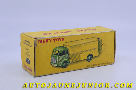 Le Dinky Toys Simca Fourgon Cargo est en vente sur Auto Jaune Junior ! Découvrez nos collections de diecast Dinky-Toys, Corgi, Corgi-Toys, Solido, Norev… AutoJaune Junior ; Retrouvez AutoJauneJunior au magasin AutoJaune Paris, ouvert en 1984 par Vincent Espinasse.