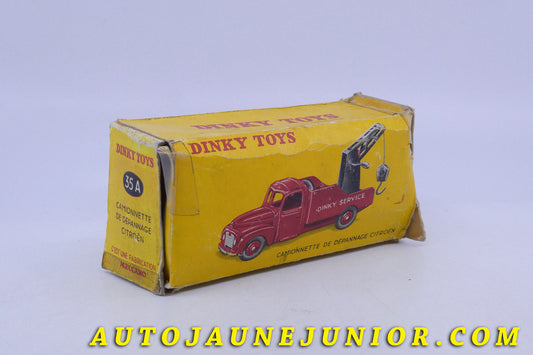 Le Dinky Toys Citroën Camionnette de dépannage U23 est en vente sur Auto Jaune Junior ! Découvrez nos collections de diecast Dinky-Toys, Corgi, Corgi-Toys, Solido, Norev… AutoJaune Junior ; Retrouvez AutoJauneJunior au magasin AutoJaune Paris, ouvert en 1984 par Vincent Espinasse.