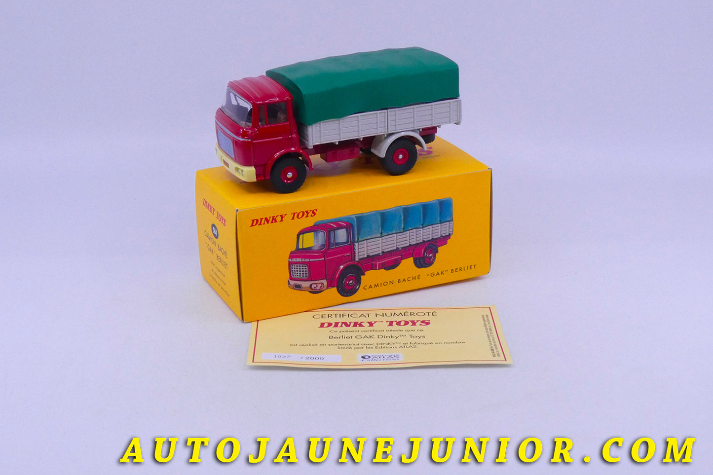 Le Atlas Berliet GAK Camion Bâché est en vente sur Auto Jaune Junior ! Découvrez nos collections de diecast Dinky-Toys, Corgi, Corgi-Toys, Solido, Norev… AutoJaune Junior ; Retrouvez AutoJauneJunior au magasin AutoJaune Paris, ouvert en 1984 par Vincent Espinasse.