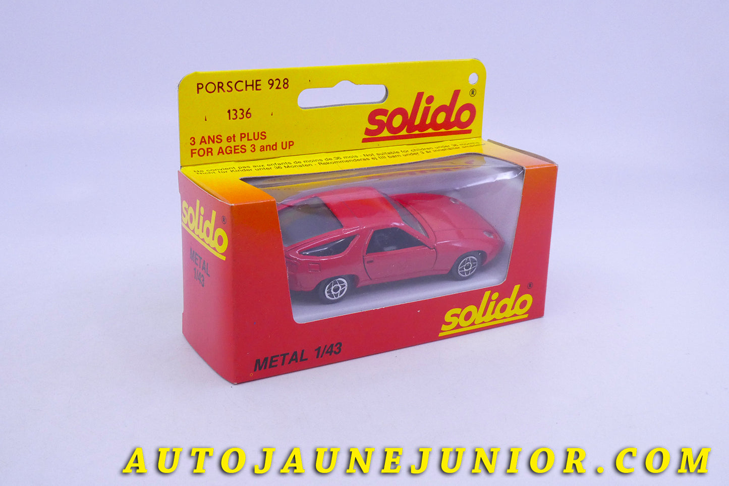 Le Solido Porsche 928 est en vente sur Auto Jaune Junior ! Découvrez nos collections de diecast Dinky-Toys, Corgi, Corgi-Toys, Solido, Norev… AutoJaune Junior ; Retrouvez AutoJauneJunior au magasin AutoJaune Paris, ouvert en 1984 par Vincent Espinasse.