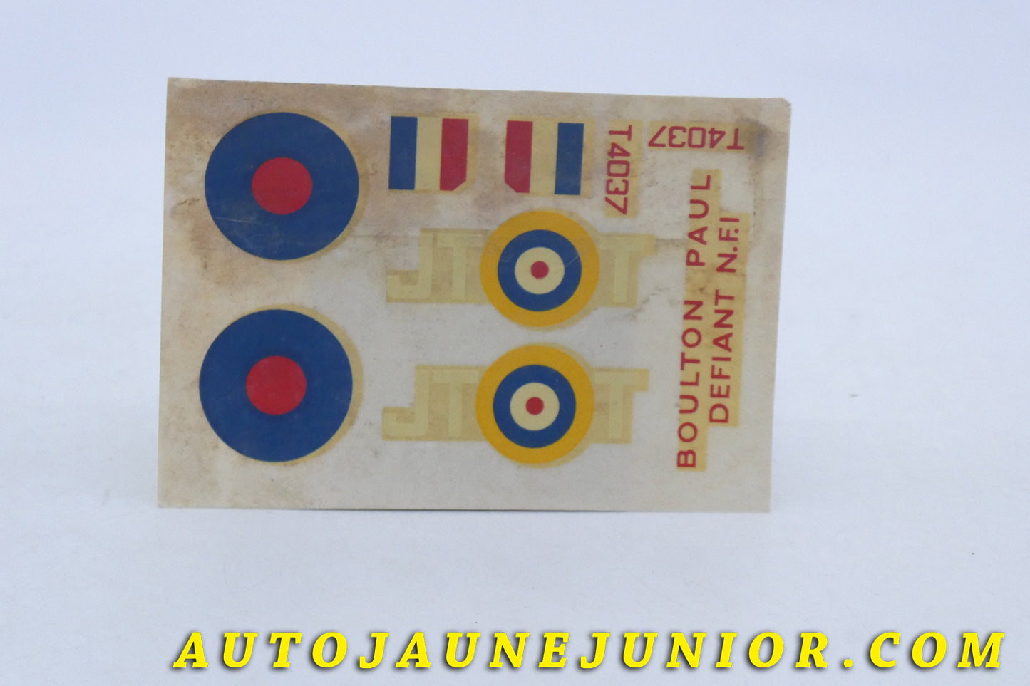 Le Objet divers Document Planche de décalques est en vente sur Auto Jaune Junior ! Découvrez nos collections de diecast Dinky-Toys, Corgi, Corgi-Toys, Solido, Norev… AutoJaune Junior ; Retrouvez AutoJauneJunior au magasin AutoJaune Paris, ouvert en 1984 par Vincent Espinasse.