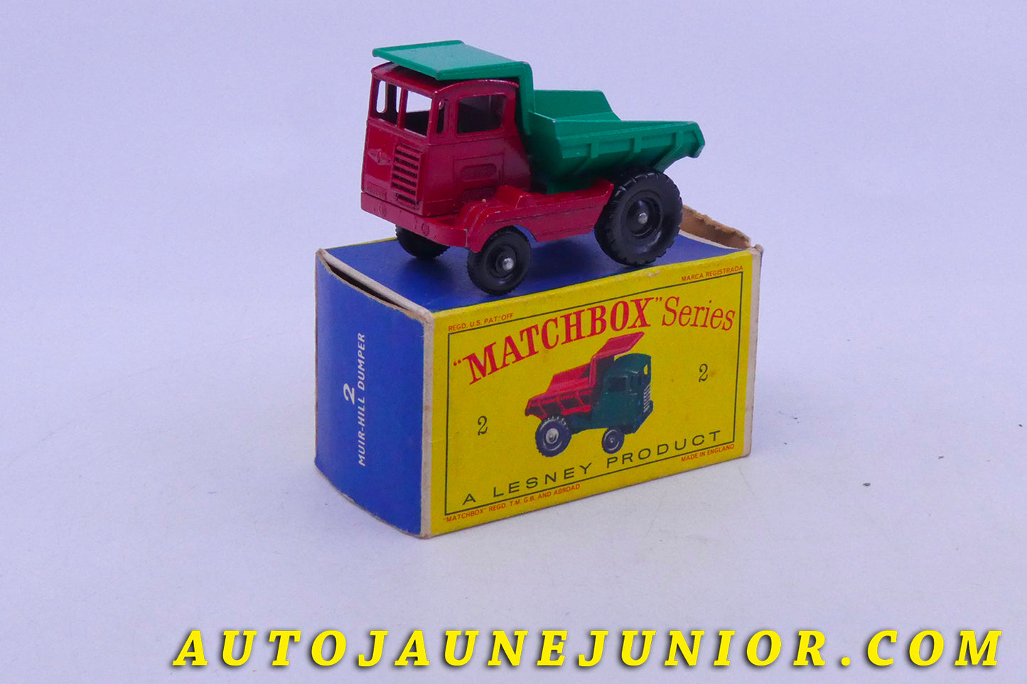 Le Matchbox Muir-Hill Benne basculante "Laing" est en vente sur Auto Jaune Junior ! Découvrez nos collections de diecast Dinky-Toys, Corgi, Corgi-Toys, Solido, Norev… AutoJaune Junior ; Retrouvez AutoJauneJunior au magasin AutoJaune Paris, ouvert en 1984 par Vincent Espinasse.