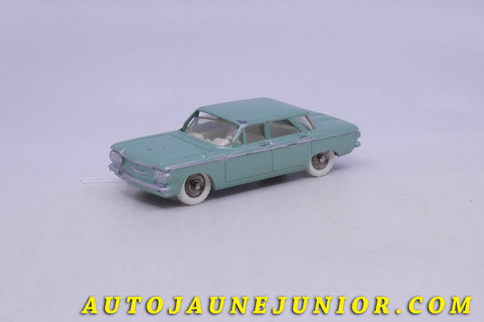 Le Dinky Toys Chevrolet Corvair est en vente sur Auto Jaune Junior ! Découvrez nos collections de diecast Dinky-Toys, Corgi, Corgi-Toys, Solido, Norev… AutoJaune Junior ; Retrouvez AutoJauneJunior au magasin AutoJaune Paris, ouvert en 1984 par Vincent Espinasse.
