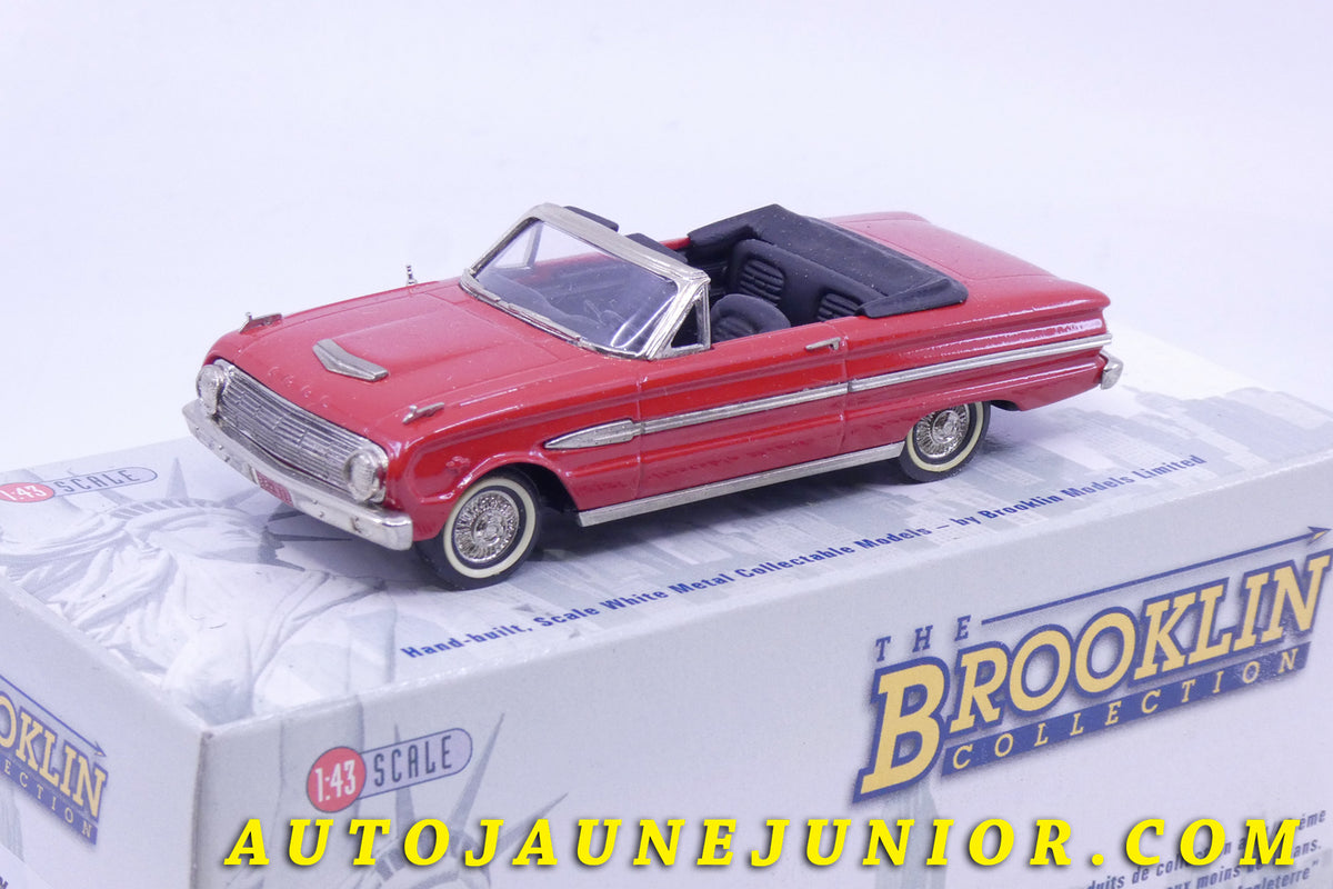 Le #2402 - Brooklin - Ford - Falcon Futura Sport Convertible Top Down "1963" - #112 est en vente sur Auto Jaune Junior ! Découvrez nos collections de diecast Dinky-Toys, Corgi, Corgi-Toys, Solido, Norev… Découvrez notre magasin physique , AutoJaune Paris, ouvert en 1984 par Vincent Espinasse. 41 rue Cavendish, 75019 Paris. Tel : 01 42 40 61 23. Ouvert les mardi et vendredi de 13h à 19h.