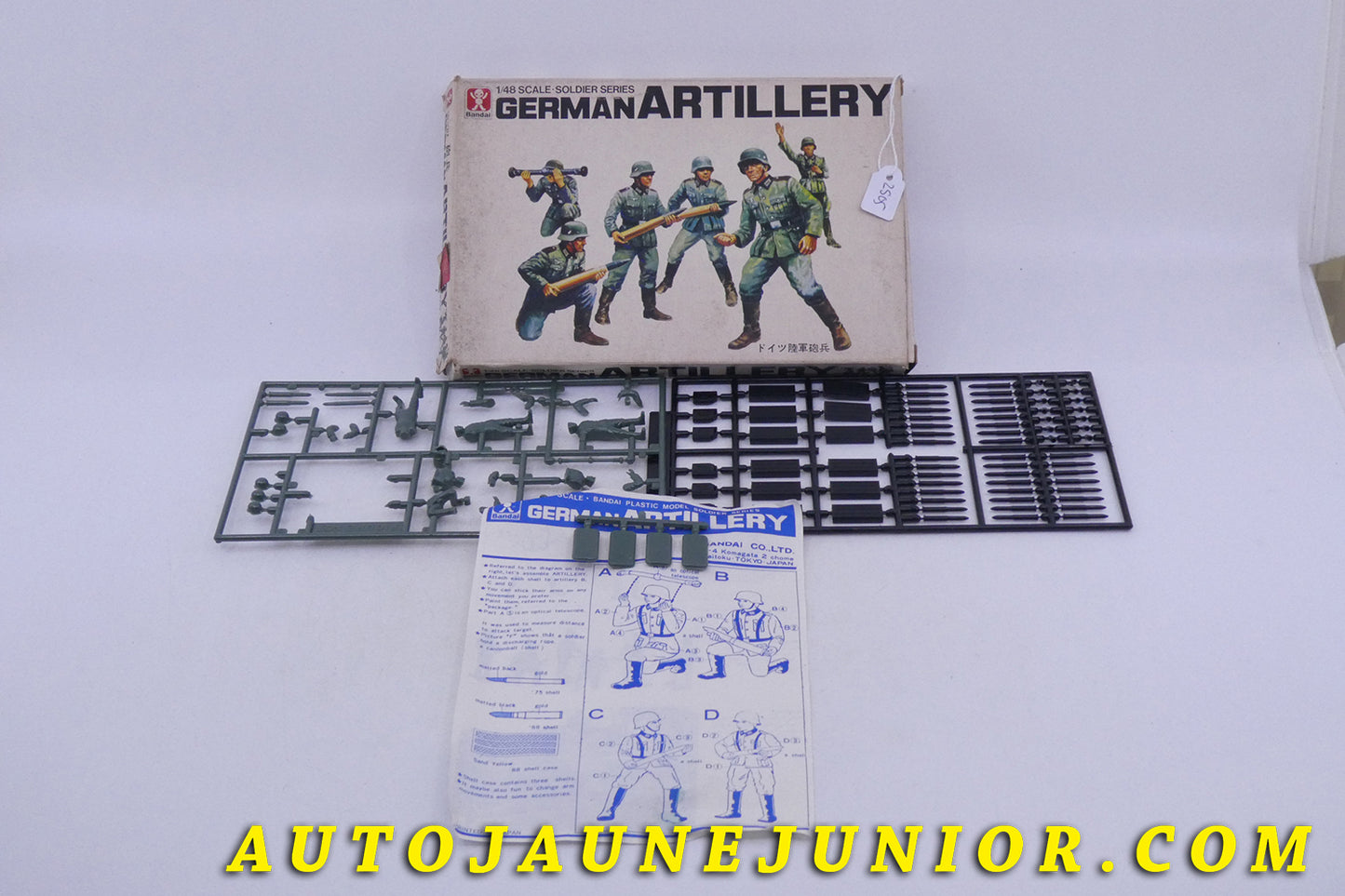 Le Bandai Soldats Figurines Infanteries est en vente sur Auto Jaune Junior ! Découvrez nos collections de diecast Dinky-Toys, Corgi, Corgi-Toys, Solido, Norev… AutoJaune Junior ; Retrouvez AutoJauneJunior au magasin AutoJaune Paris, ouvert en 1984 par Vincent Espinasse.