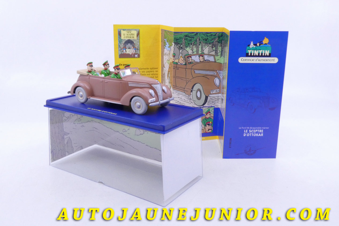 Le Atlas Ford V8 - Le Sceptre d'Ottokar est en vente sur Auto Jaune Junior ! Découvrez nos collections de diecast Dinky-Toys, Corgi, Corgi-Toys, Solido, Norev… AutoJaune Junior ; Retrouvez AutoJauneJunior au magasin AutoJaune Paris, ouvert en 1984 par Vincent Espinasse.