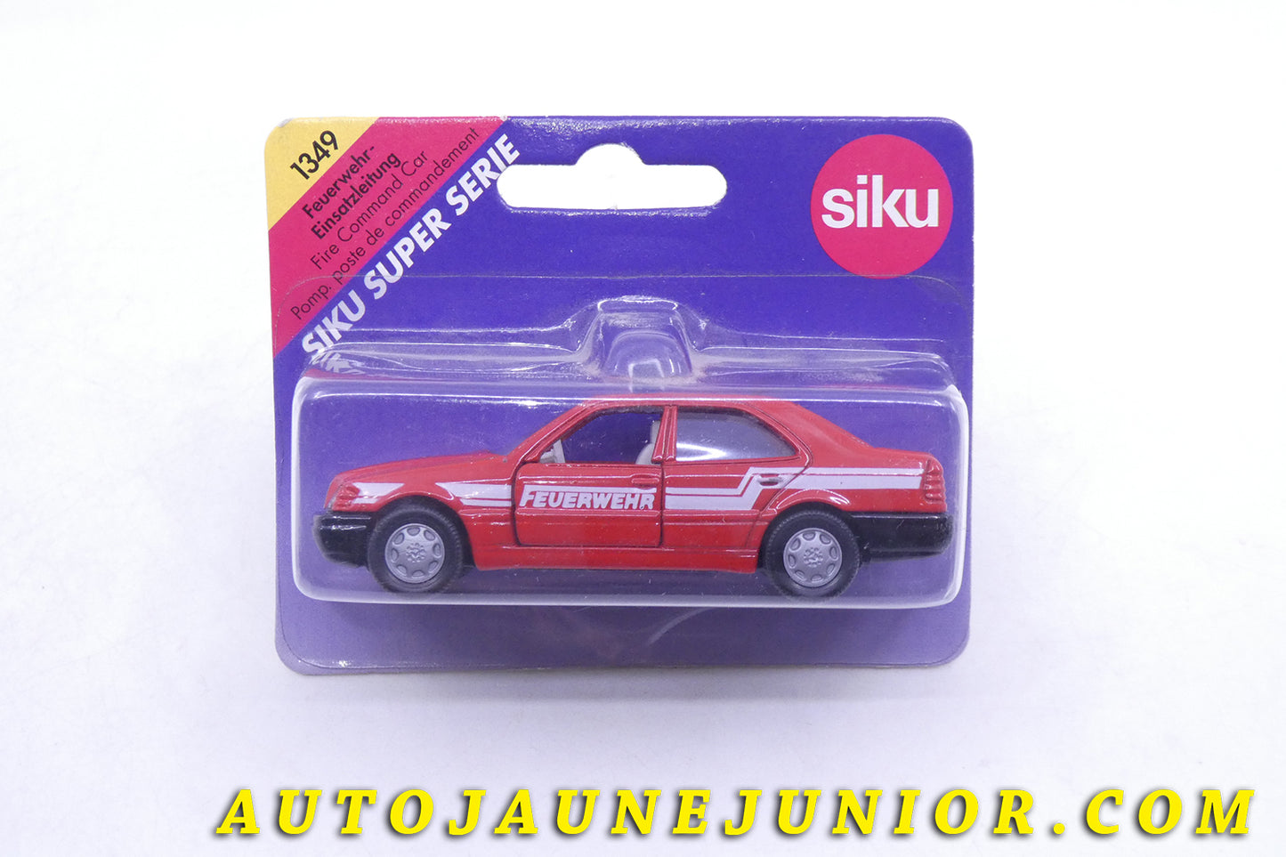 Le Siku Mercedes C 220 "feuerwehr" est en vente sur Auto Jaune Junior ! Découvrez nos collections de diecast Dinky-Toys, Corgi, Corgi-Toys, Solido, Norev… AutoJaune Junior ; Retrouvez AutoJauneJunior au magasin AutoJaune Paris, ouvert en 1984 par Vincent Espinasse.