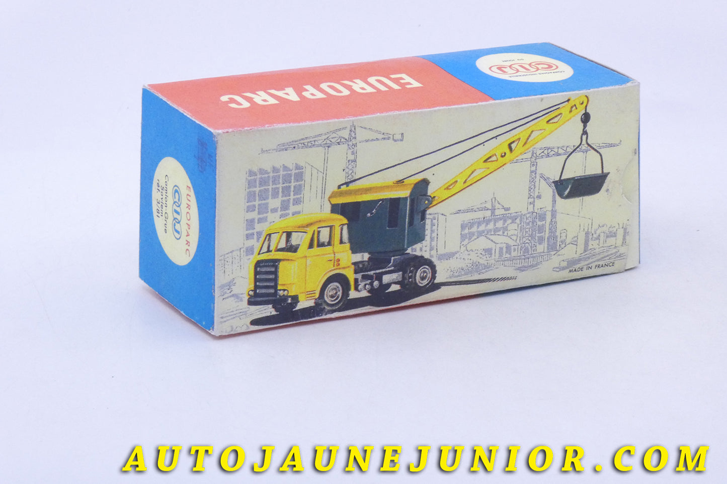 Le C-I-J Saviem Camion Grue est en vente sur Auto Jaune Junior ! Découvrez nos collections de diecast Dinky-Toys, Corgi, Corgi-Toys, Solido, Norev… AutoJaune Junior ; Retrouvez AutoJauneJunior au magasin AutoJaune Paris, ouvert en 1984 par Vincent Espinasse.