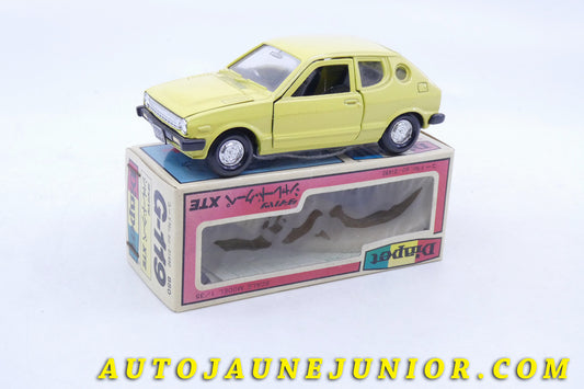 Le Diapet Daihatsu Charade coupé XTE est en vente sur Auto Jaune Junior ! Découvrez nos collections de diecast Dinky-Toys, Corgi, Corgi-Toys, Solido, Norev… AutoJaune Junior ; Retrouvez AutoJauneJunior au magasin AutoJaune Paris, ouvert en 1984 par Vincent Espinasse.
