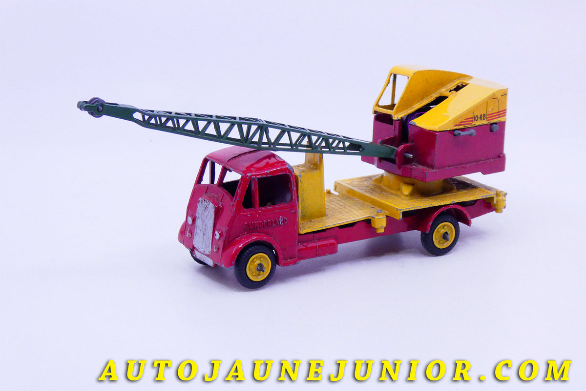 Le #3433 - Benbros - AEC - Plateau avec flèche treillis est en vente sur Auto Jaune Junior ! Découvrez nos collections de diecast Dinky-Toys, Corgi, Corgi-Toys, Solido, Norev… Découvrez notre magasin physique , AutoJaune Paris, ouvert en 1984 par Vincent Espinasse. 41 rue Cavendish, 75019 Paris. Tel : 01 42 40 61 23. Ouvert les mardi et vendredi de 13h à 19h.