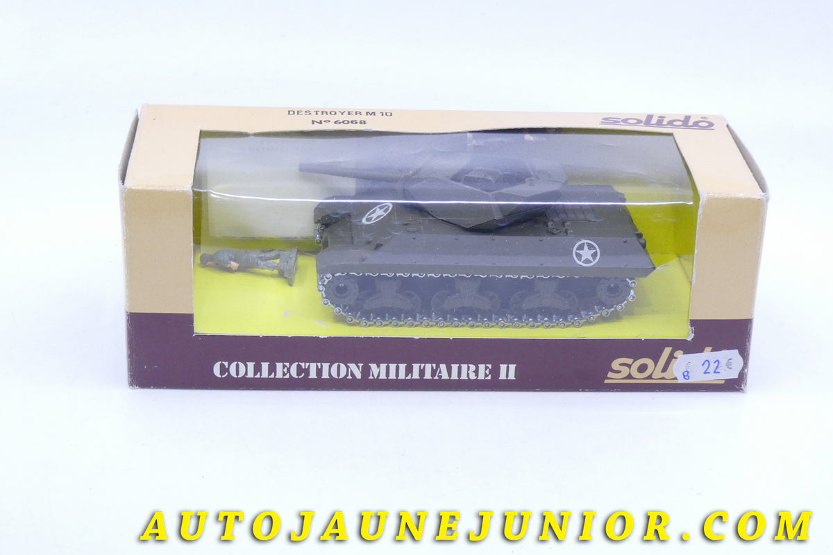 Le Solido Char Destroyer M10 est en vente sur Auto Jaune Junior ! Découvrez nos collections de diecast Dinky-Toys, Corgi, Corgi-Toys, Solido, Norev… AutoJaune Junior ; Retrouvez AutoJauneJunior au magasin AutoJaune Paris, ouvert en 1984 par Vincent Espinasse.