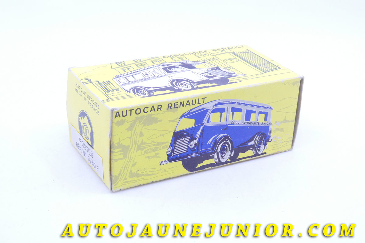 Le #3952 - C-I-J - Renault - 1000Kgs fourgon Postes est en vente sur Auto Jaune Junior ! Découvrez nos collections de diecast Dinky-Toys, Corgi, Corgi-Toys, Solido, Norev… Découvrez notre magasin physique , AutoJaune Paris, ouvert en 1984 par Vincent Espinasse. 41 rue Cavendish, 75019 Paris. Tel : 01 42 40 61 23. Ouvert les mardi et vendredi de 13h à 19h.