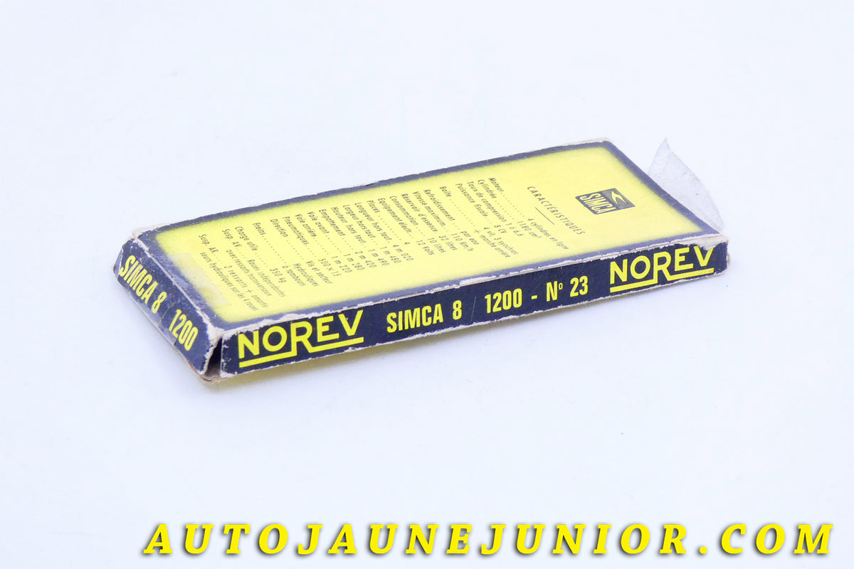 Le #3976 - Norev - Simca - Simca 8-1200 est en vente sur Auto Jaune Junior ! Découvrez nos collections de diecast Dinky-Toys, Corgi, Corgi-Toys, Solido, Norev… Découvrez notre magasin physique , AutoJaune Paris, ouvert en 1984 par Vincent Espinasse. 41 rue Cavendish, 75019 Paris. Tel : 01 42 40 61 23. Ouvert les mardi et vendredi de 13h à 19h.