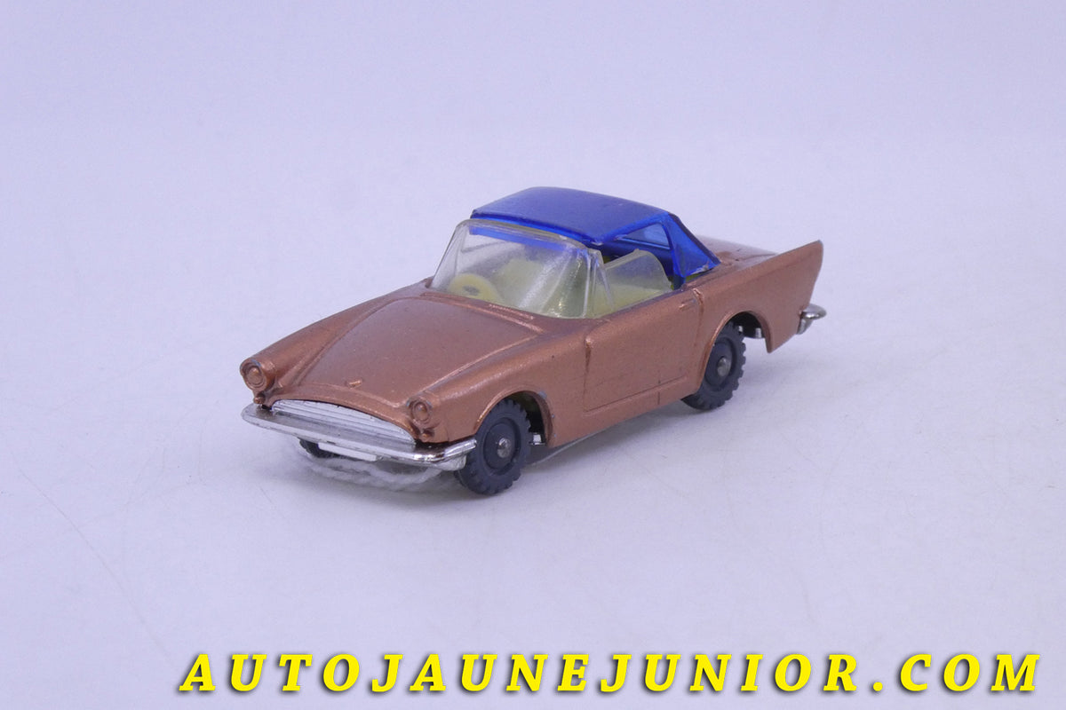 Le Husky Sunbeam Cabriolet Alpine est en vente sur Auto Jaune Junior ! Découvrez nos collections de diecast Dinky-Toys, Corgi, Corgi-Toys, Solido, Norev… AutoJaune Junior ; Retrouvez AutoJauneJunior au magasin AutoJaune Paris, ouvert en 1984 par Vincent Espinasse.