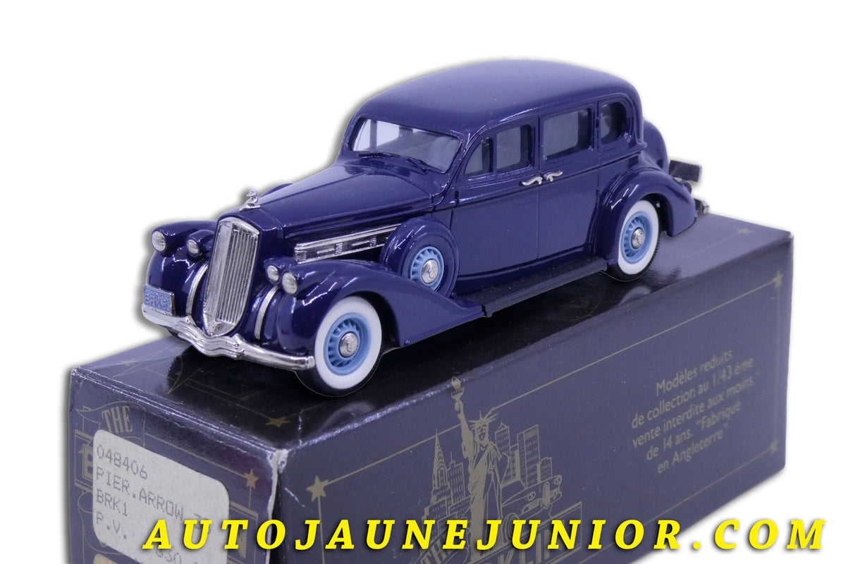 Le Brooklin Pierce ArrowMotor Car Company Silver Arrow 1933 #1 est en vente sur Auto Jaune Junior ! Découvrez nos collections de diecast Dinky-Toys, Corgi, Corgi-Toys, Solido, Norev… AutoJaune Junior ; Retrouvez AutoJauneJunior au magasin AutoJaune Paris, ouvert en 1984 par Vincent Espinasse.