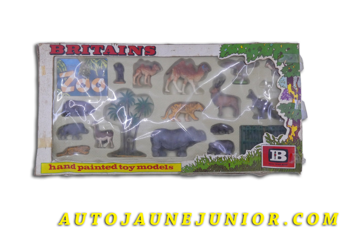 Le Britains Figurines Coffret Zoo "Peint à la main" est en vente sur Auto Jaune Junior ! Découvrez nos collections de diecast Dinky-Toys, Corgi, Corgi-Toys, Solido, Norev… AutoJaune Junior ; Retrouvez AutoJauneJunior au magasin AutoJaune Paris, ouvert en 1984 par Vincent Espinasse.
