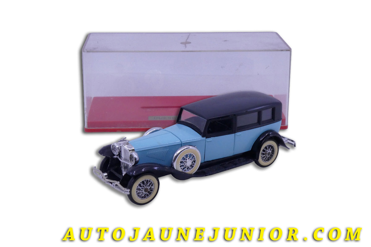 Le Solido Duesenberg Limousinen "J" 1931 (Série 100) - Rare couleur est en vente sur Auto Jaune Junior ! Découvrez nos collections de diecast Dinky-Toys, Corgi, Corgi-Toys, Solido, Norev… AutoJaune Junior ; Retrouvez AutoJauneJunior au magasin AutoJaune Paris, ouvert en 1984 par Vincent Espinasse.