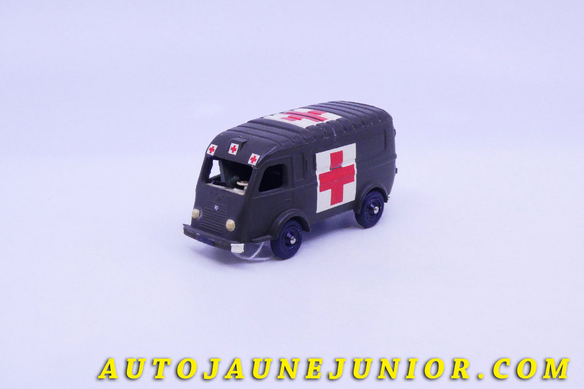 Le #5426 - C-I-J - Renault - 1000Kgs ambulance militaire est en vente sur Auto Jaune Junior ! Découvrez nos collections de diecast Dinky-Toys, Corgi, Corgi-Toys, Solido, Norev… Découvrez notre magasin physique , AutoJaune Paris, ouvert en 1984 par Vincent Espinasse. 41 rue Cavendish, 75019 Paris. Tel : 01 42 40 61 23. Ouvert les mardi et vendredi de 13h à 19h.