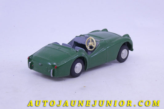Le Spot-On Triumph TR3 Cabriolet est en vente sur Auto Jaune Junior ! Découvrez nos collections de diecast Minialuxe, CIJ, C-I-J, JRD, J-R-D, Matchbox, Majorette… AutoJaune Junior ; AutoJauneJunior.com : LE site de partage pour les passionés de miniatures et collectionneurs de jouets anciens !