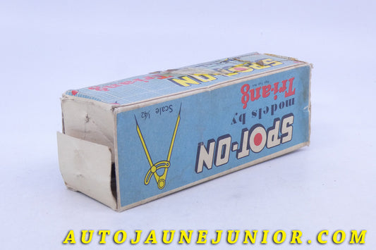 Le Spot-On Rolls Royce Siver Wraith Boite originale est en vente sur Auto Jaune Junior ! Découvrez nos collections de diecast Minialuxe, CIJ, C-I-J, JRD, J-R-D, Matchbox, Majorette… AutoJaune Junior ; AutoJauneJunior.com : LE site de partage pour les passionés de miniatures et collectionneurs de jouets anciens !