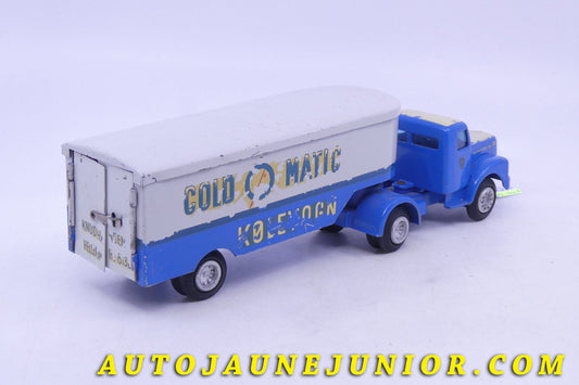 Le Tekno Scania 75 tracteur semi remorque fourgon Cold O Matic est en vente sur Auto Jaune Junior ! Découvrez nos collections de diecast Minialuxe, CIJ, C-I-J, JRD, J-R-D, Matchbox, Majorette… AutoJaune Junior ; AutoJauneJunior.com : LE site de partage pour les passionés de miniatures et collectionneurs de jouets anciens !
