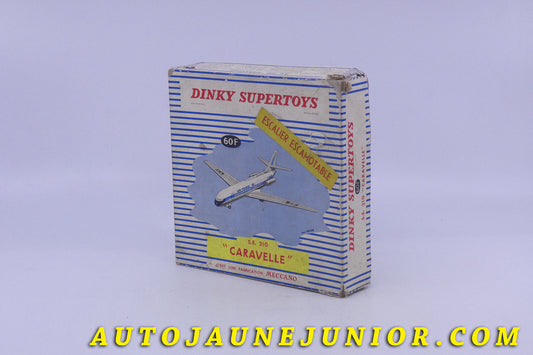 Le Dinky Toys Sud Aviation SE210 Caravelle Air France est en vente sur Auto Jaune Junior ! Découvrez nos collections de diecast Minialuxe, CIJ, C-I-J, JRD, J-R-D,  Matchbox, Majorette… AutoJaune Junior ; AutoJauneJunior.com : LE site de partage pour les passionés de miniatures et collectionneurs de jouets anciens !