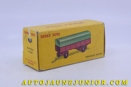 Le Dinky Toys Remorque Remorque bâchée est en vente sur Auto Jaune Junior ! Découvrez nos collections de diecast Minialuxe, CIJ, C-I-J, JRD, J-R-D,  Matchbox, Majorette… AutoJaune Junior ; AutoJauneJunior.com : LE site de partage pour les passionés de miniatures et collectionneurs de jouets anciens !