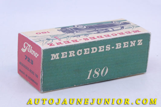 Le Tekno Mercedes 180 - Boite "repro" est en vente sur Auto Jaune Junior ! Découvrez nos collections de diecast Minialuxe, CIJ, C-I-J, JRD, J-R-D, Matchbox, Majorette… AutoJaune Junior ; AutoJauneJunior.com : LE site de partage pour les passionés de miniatures et collectionneurs de jouets anciens !