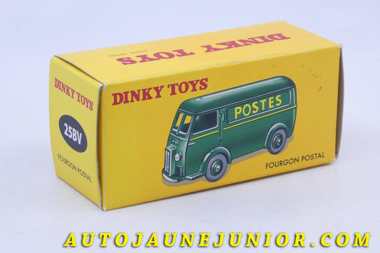 Le Dinky Toys Peugeot D3A Fourgon Postes- Boite "repro" est en vente sur Auto Jaune Junior ! Découvrez nos collections de diecast Minialuxe, CIJ, C-I-J, JRD, J-R-D, Matchbox, Majorette… AutoJaune Junior ; AutoJauneJunior.com : LE site de partage pour les passionés de miniatures et collectionneurs de jouets anciens !