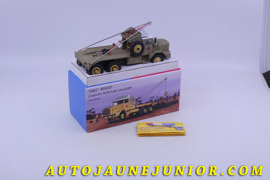 Le Atlas Berliet GBO Petrolier Saharien est en vente sur Auto Jaune Junior ! Découvrez nos collections de diecast Minialuxe, CIJ, C-I-J, JRD, J-R-D, Matchbox, Majorette… AutoJaune Junior ; AutoJauneJunior.com : LE site de partage pour les passionés de miniatures et collectionneurs de jouets anciens !