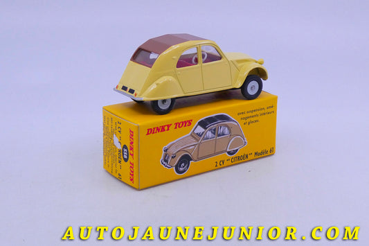 Le Atlas Citroën 2 Cv 61' est en vente sur Auto Jaune Junior ! Découvrez nos collections de diecast Minialuxe, CIJ, C-I-J, JRD, J-R-D, Matchbox, Majorette… AutoJaune Junior ; AutoJauneJunior.com : LE site de partage pour les passionés de miniatures et collectionneurs de jouets anciens !