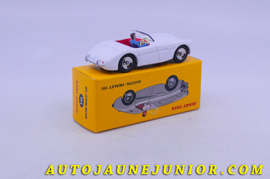 Le Atlas Austin Healey 100 est en vente sur Auto Jaune Junior ! Découvrez nos collections de diecast Minialuxe, CIJ, C-I-J, JRD, J-R-D, Matchbox, Majorette… AutoJaune Junior ; AutoJauneJunior.com : LE site de partage pour les passionés de miniatures et collectionneurs de jouets anciens !