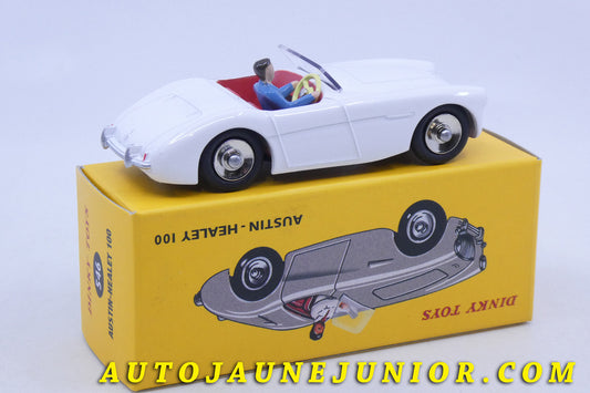 Le Atlas Austin Healey 100 est en vente sur Auto Jaune Junior ! Découvrez nos collections de diecast Minialuxe, CIJ, C-I-J, JRD, J-R-D, Matchbox, Majorette… AutoJaune Junior ; AutoJauneJunior.com : LE site de partage pour les passionés de miniatures et collectionneurs de jouets anciens !