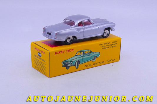 Le Atlas Borgward Isabella est en vente sur Auto Jaune Junior ! Découvrez nos collections de diecast Minialuxe, CIJ, C-I-J, JRD, J-R-D, Matchbox, Majorette… AutoJaune Junior ; AutoJauneJunior.com : LE site de partage pour les passionés de miniatures et collectionneurs de jouets anciens !