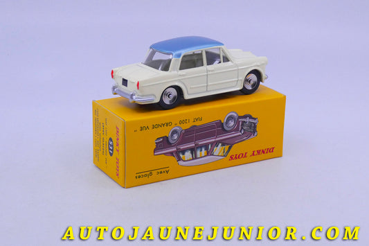 Le Atlas Fiat 1200 Grande Vue est en vente sur Auto Jaune Junior ! Découvrez nos collections de diecast Minialuxe, CIJ, C-I-J, JRD, J-R-D, Matchbox, Majorette… AutoJaune Junior ; AutoJauneJunior.com : LE site de partage pour les passionés de miniatures et collectionneurs de jouets anciens !