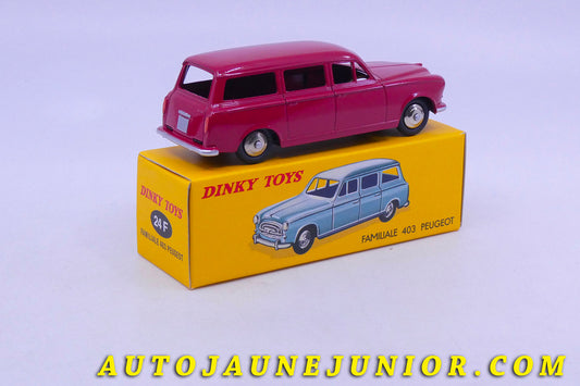 Le Atlas Peugeot Familiale 403 Break est en vente sur Auto Jaune Junior ! Découvrez nos collections de diecast Minialuxe, CIJ, C-I-J, JRD, J-R-D, Matchbox, Majorette… AutoJaune Junior ; AutoJauneJunior.com : LE site de partage pour les passionés de miniatures et collectionneurs de jouets anciens !