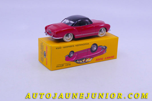 Le Atlas Volkswagen Karmann-Ghia est en vente sur Auto Jaune Junior ! Découvrez nos collections de diecast Minialuxe, CIJ, C-I-J, JRD, J-R-D, Matchbox, Majorette… AutoJaune Junior ; AutoJauneJunior.com : LE site de partage pour les passionés de miniatures et collectionneurs de jouets anciens !