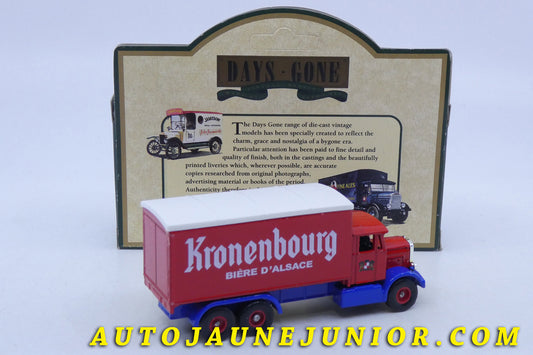 Le Days Gone Scammel 1937 Fourgon Kronembourg est en vente sur Auto Jaune Junior ! Découvrez nos collections de diecast Minialuxe, CIJ, C-I-J, JRD, J-R-D, Matchbox, Majorette… AutoJaune Junior ; AutoJauneJunior.com : LE site de partage pour les passionés de miniatures et collectionneurs de jouets anciens !