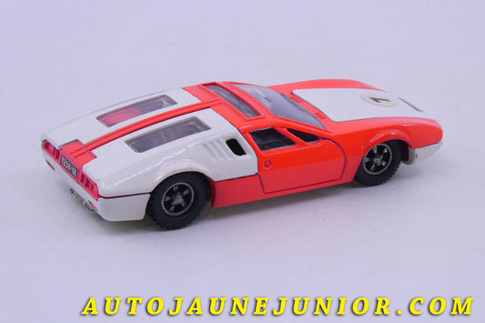 Le Dinky Toys De Tomasso Mangusta est en vente sur Auto Jaune Junior ! Découvrez nos collections de diecast Minialuxe, CIJ, C-I-J, JRD, J-R-D, Matchbox, Majorette… AutoJaune Junior ; AutoJauneJunior.com : LE site de partage pour les passionés de miniatures et collectionneurs de jouets anciens !
