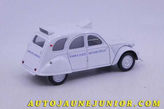 Le Norev Citroën 2 Cv Ambulance Municipale est en vente sur Auto Jaune Junior ! Découvrez nos collections de diecast Minialuxe, CIJ, C-I-J, JRD, J-R-D, Matchbox, Majorette… AutoJaune Junior ; AutoJauneJunior.com : LE site de partage pour les passionés de miniatures et collectionneurs de jouets anciens !