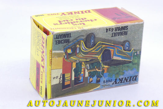 Le Dinky Toys Renault Sinpar Tanguy - Boite Repro est en vente sur Auto Jaune Junior ! Découvrez nos collections de diecast Minialuxe, CIJ, C-I-J, JRD, J-R-D, Matchbox, Majorette… AutoJaune Junior ; AutoJauneJunior.com : LE site de partage pour les passionés de miniatures et collectionneurs de jouets anciens !