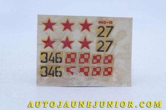 Le Objet divers Document Planche de décalques est en vente sur Auto Jaune Junior ! Découvrez nos collections de diecast Minialuxe, CIJ, C-I-J, JRD, J-R-D, Matchbox, Majorette… AutoJaune Junior ; AutoJauneJunior.com : LE site de partage pour les passionés de miniatures et collectionneurs de jouets anciens !