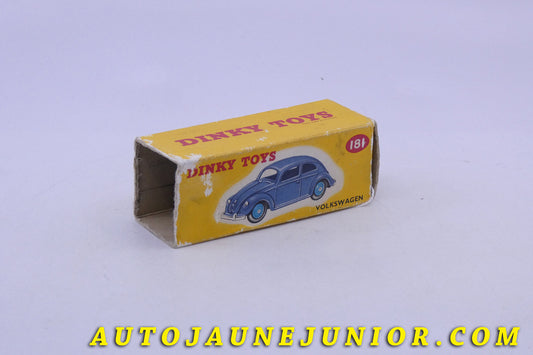 Le Dinky Toys Volkswagen 1200'54 est en vente sur Auto Jaune Junior ! Découvrez nos collections de diecast Minialuxe, CIJ, C-I-J, JRD, J-R-D, Matchbox, Majorette… AutoJaune Junior ; AutoJauneJunior.com : LE site de partage pour les passionés de miniatures et collectionneurs de jouets anciens !
