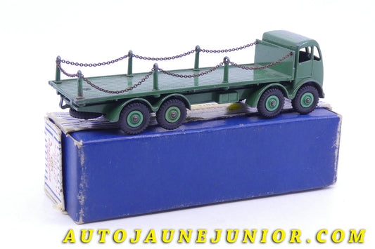 Le Dinky Toys Foden Mk2 plateau à chaînes est en vente sur Auto Jaune Junior ! Découvrez nos collections de diecast Minialuxe, CIJ, C-I-J, JRD, J-R-D, Matchbox, Majorette… AutoJaune Junior ; AutoJauneJunior.com : LE site de partage pour les passionés de miniatures et collectionneurs de jouets anciens !