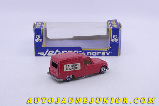 Le Norev Renault 4L Fourgonette "sapeurs pompiers" est en vente sur Auto Jaune Junior ! Découvrez nos collections de diecast Minialuxe, CIJ, C-I-J, JRD, J-R-D, Matchbox, Majorette… AutoJaune Junior ; AutoJauneJunior.com : LE site de partage pour les passionés de miniatures et collectionneurs de jouets anciens !