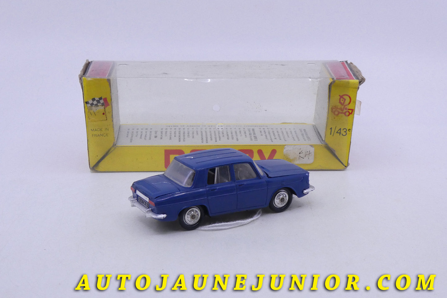 Le Norev Renault R10 est en vente sur Auto Jaune Junior ! Découvrez nos collections de diecast Minialuxe, CIJ, C-I-J, JRD, J-R-D, Matchbox, Majorette… AutoJaune Junior ; AutoJauneJunior.com : LE site de partage pour les passionés de miniatures et collectionneurs de jouets anciens !