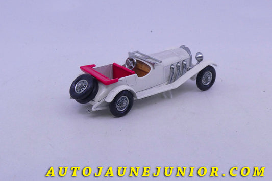 Le Matchbox Mercedes Benz - 36 220 - 1928 est en vente sur Auto Jaune Junior ! Découvrez nos collections de diecast Minialuxe, CIJ, C-I-J, JRD, J-R-D, Matchbox, Majorette… AutoJaune Junior ; AutoJauneJunior.com : LE site de partage pour les passionés de miniatures et collectionneurs de jouets anciens !
