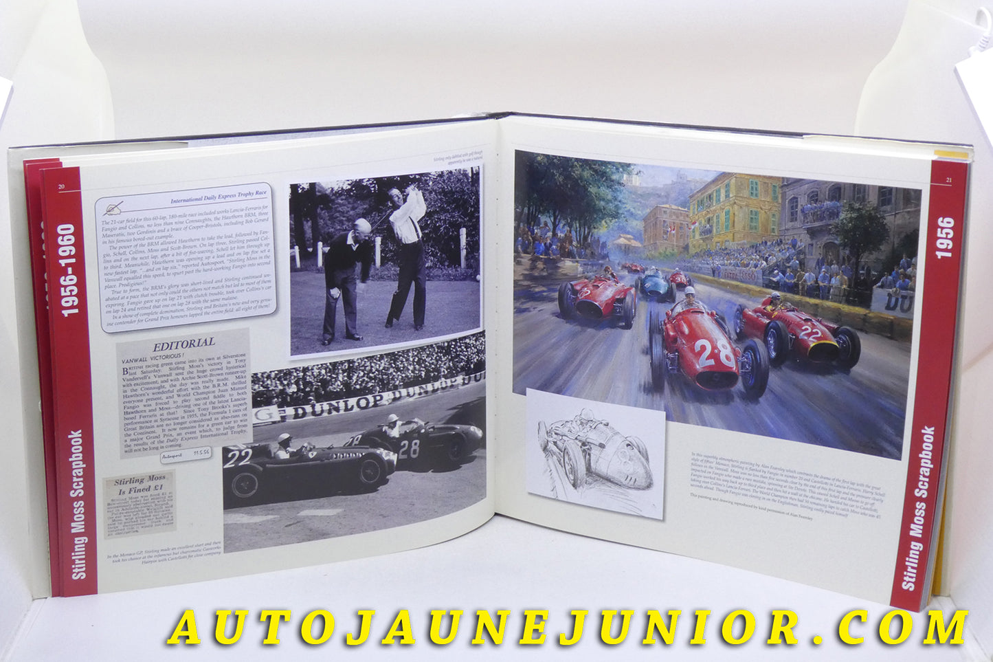 Le 1956-1960 Stirling Mos STIRLING MOSS SCRAPBOOK est en vente sur Auto Jaune Junior ! Découvrez nos collections de diecast Minialuxe, CIJ, C-I-J, JRD, J-R-D, Matchbox, Majorette… AutoJauneJunior.com : LE site de partage pour les passionés de miniatures et collectionneurs de jouets anciens !