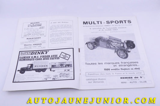 Le Magazine Modélisme Modélisme Numéro 62 est en vente sur Auto Jaune Junior ! Découvrez nos collections de diecast Minialuxe, CIJ, C-I-J, JRD, J-R-D, Matchbox, Majorette… AutoJaune Junior ; AutoJauneJunior.com : LE site de partage pour les passionés de miniatures et collectionneurs de jouets anciens !